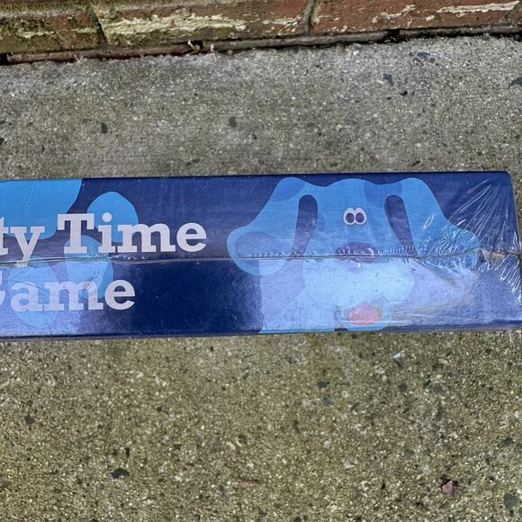 VTG Blue’s Clues Party Time Game 1998 Nick Jr Ages 3+ 2-4 Players SEALED - Picture 6 of 7
